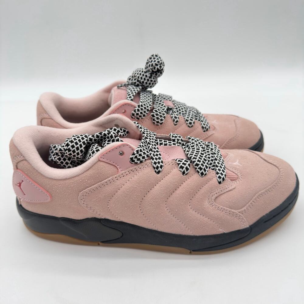 Nike Jordan Session Atmosphere Pink Black Gum Suede IB3731-600 9 Sneakers NWOB